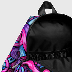 Детский рюкзак Граффити монстры, цвет: 3D-принт — фото 2