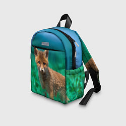Детский рюкзак Маленький лисенок, цвет: 3D-принт — фото 2
