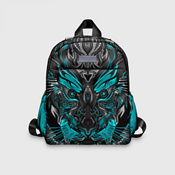 Детский рюкзак Абстракция тигр, цвет: 3D-принт