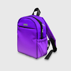 Детский рюкзак Фиолетовый космос, цвет: 3D-принт — фото 2