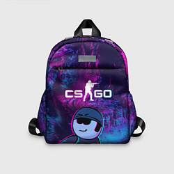 Детский рюкзак Neon Bunny! CS:GO Cartoon, цвет: 3D-принт