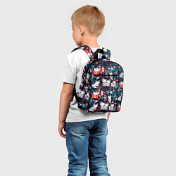 Детский рюкзак Котики Подарки, цвет: 3D-принт — фото 2