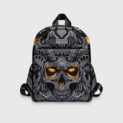 Детский рюкзак Череп дьявола, цвет: 3D-принт