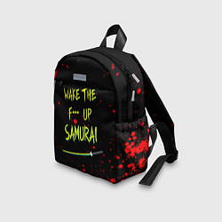 Детский рюкзак WAKE THE F*** UP SAMURAI, цвет: 3D-принт — фото 2