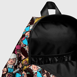 Детский рюкзак Альпаки, цвет: 3D-принт — фото 2