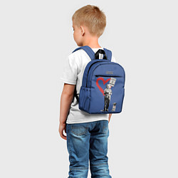 Детский рюкзак Любовь это ответ Banksy, цвет: 3D-принт — фото 2