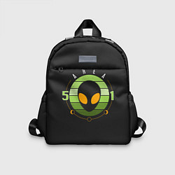 Детский рюкзак Зона 51, цвет: 3D-принт