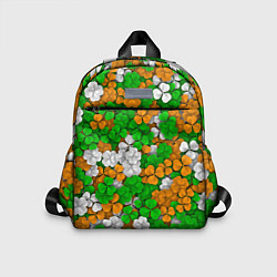 Детский рюкзак Ирландский клевер, цвет: 3D-принт