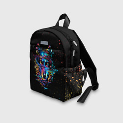Детский рюкзак КРАСОЧНЫЙ ВОЛК, цвет: 3D-принт — фото 2