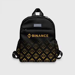 Детский рюкзак BINANCE БИНАНС БИРЖА, цвет: 3D-принт