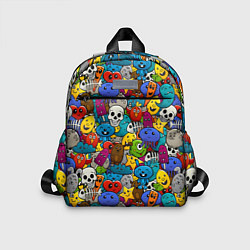 Детский рюкзак Граффити, цвет: 3D-принт