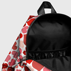 Детский рюкзак Множество сердец, цвет: 3D-принт — фото 2