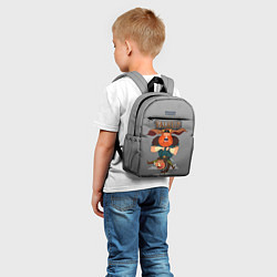 Детский рюкзак Valheim викинг на свине, цвет: 3D-принт — фото 2