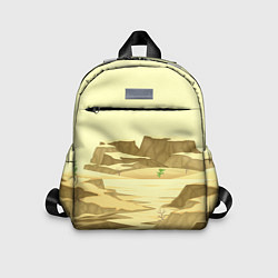 Детский рюкзак Пустыня, цвет: 3D-принт