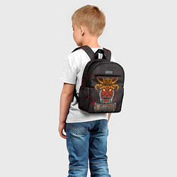Детский рюкзак Valheim тотем викинга, цвет: 3D-принт — фото 2
