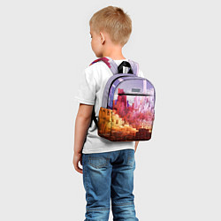 Детский рюкзак Симуляция города, цвет: 3D-принт — фото 2