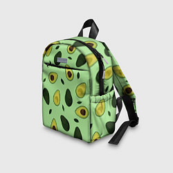 Детский рюкзак Авокадо, цвет: 3D-принт — фото 2