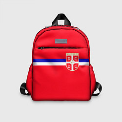 Детский рюкзак Сборная Сербии, цвет: 3D-принт