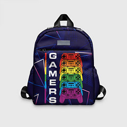 Детский рюкзак GAMERS ГЕЙМЕРЫ, цвет: 3D-принт