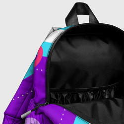 Детский рюкзак Абстрактные круги, цвет: 3D-принт — фото 2
