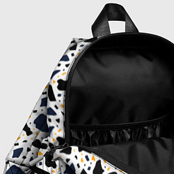 Детский рюкзак Итальянский Узор Терраццо, цвет: 3D-принт — фото 2