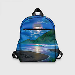 Детский рюкзак Гавайский пейзаж, цвет: 3D-принт
