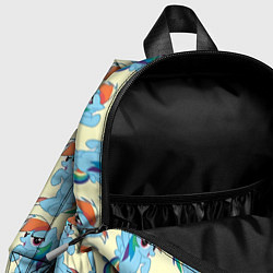Детский рюкзак Rainbow Dash, цвет: 3D-принт — фото 2