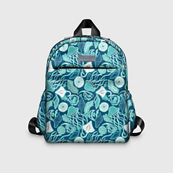 Детский рюкзак Скаты и медузы