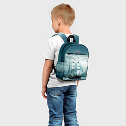 Детский рюкзак Парусник, цвет: 3D-принт — фото 2