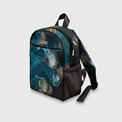 Детский рюкзак Медузы, цвет: 3D-принт — фото 2