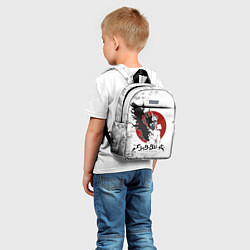 Детский рюкзак Черный Аста демон Чёрный клевер, цвет: 3D-принт — фото 2