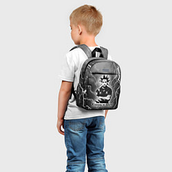 Детский рюкзак КОРОЛЬ И ШУТ - ГОРШОК, цвет: 3D-принт — фото 2