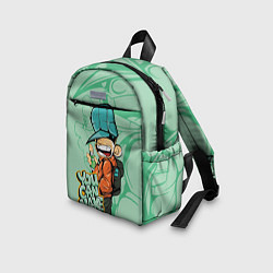 Детский рюкзак Люблю граффити, цвет: 3D-принт — фото 2