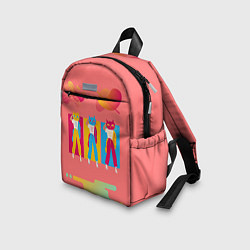 Детский рюкзак КОШКИ ТАНЦЫ, цвет: 3D-принт — фото 2