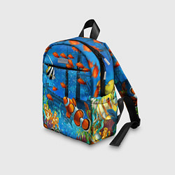 Детский рюкзак На глубине Рыбки Пляжная, цвет: 3D-принт — фото 2