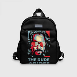 Детский рюкзак The Dude Abides Лебовски, цвет: 3D-принт