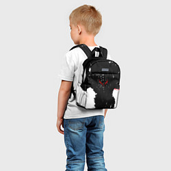 Детский рюкзак БЕРСЕРК чб, цвет: 3D-принт — фото 2