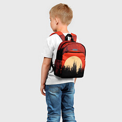 Детский рюкзак ЛЕСНИК 3D, цвет: 3D-принт — фото 2