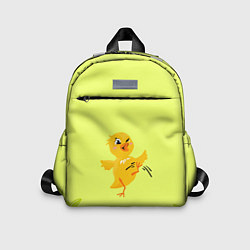 Детский рюкзак Яркий цыпленок, цвет: 3D-принт
