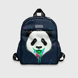 Детский рюкзак Панда Краски Брызги, цвет: 3D-принт