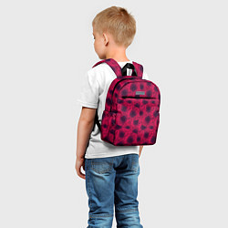 Детский рюкзак Красные маки, цвет: 3D-принт — фото 2