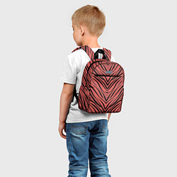 Детский рюкзак Полосатый тигровый узор, цвет: 3D-принт — фото 2