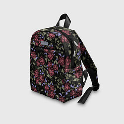 Детский рюкзак Цветочная мозаика, цвет: 3D-принт — фото 2