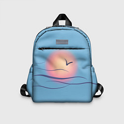 Детский рюкзак Солнечный шар, цвет: 3D-принт