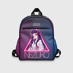 Детский рюкзак Незуко Камадо в треугольнике, цвет: 3D-принт