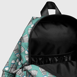 Детский рюкзак Воланы на ментоловом, цвет: 3D-принт — фото 2