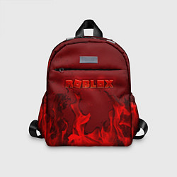 Детский рюкзак ROBLOX ОГОНЬ, цвет: 3D-принт