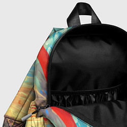 Детский рюкзак Токио красками, цвет: 3D-принт — фото 2