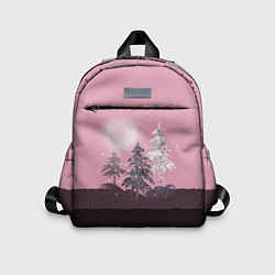 Детский рюкзак Розовое сияние, цвет: 3D-принт