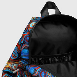 Детский рюкзак Психоделическое искусство, цвет: 3D-принт — фото 2